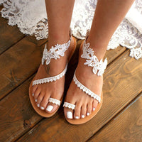 White Women's Summer Shoes – Sophie