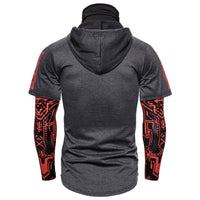 Herren-Hoodie mit integrierter Skull-Maske – Herbst-Edition ShadowX