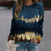 Damen-Pullover mit Landschafts-Print – Alina