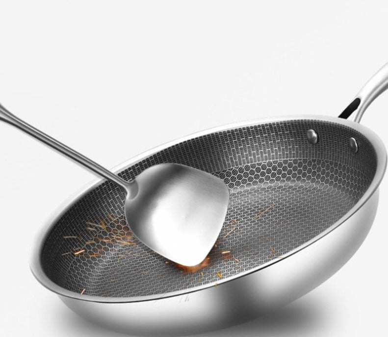 Kratzfeste Edelstahl-Bratpfanne mit Antihaftbeschichtung – ProCook Elite
