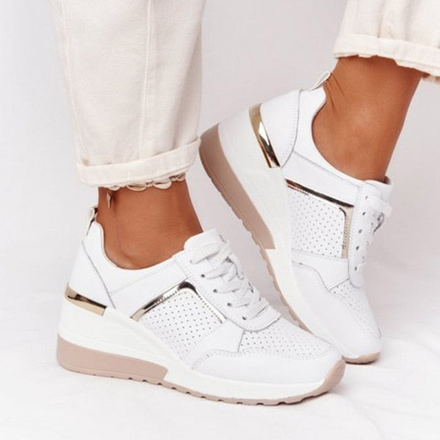 Orthopädische Damen Sneaker mit Dämpfung & Fußgewölbestütze – Valora