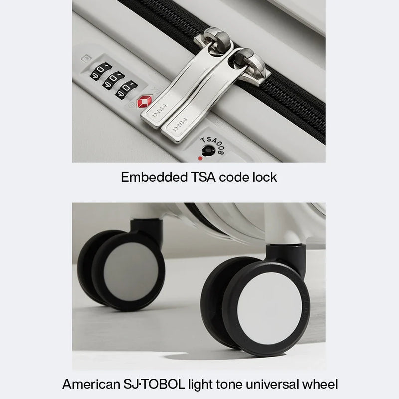 Hartschalen-Koffer mit Breitem Griff – Oslo Metropolitan