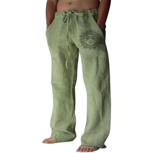 Leichte & bequeme Herren Sommerhose aus Leinen – Nilo