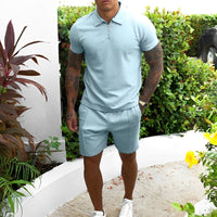 Trendy Two-Piece Men's Summer Suit – Lucian