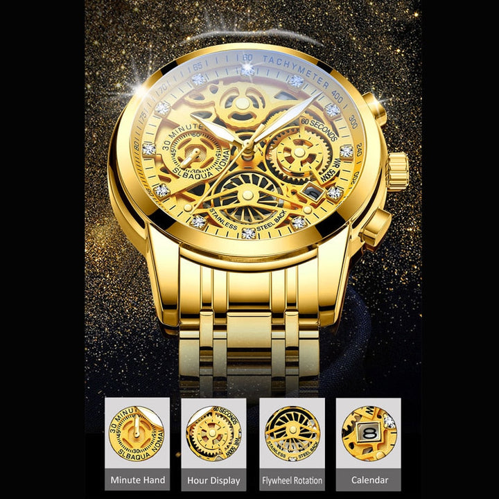 Skeleton Herrenarmbanduhr – Eclipse