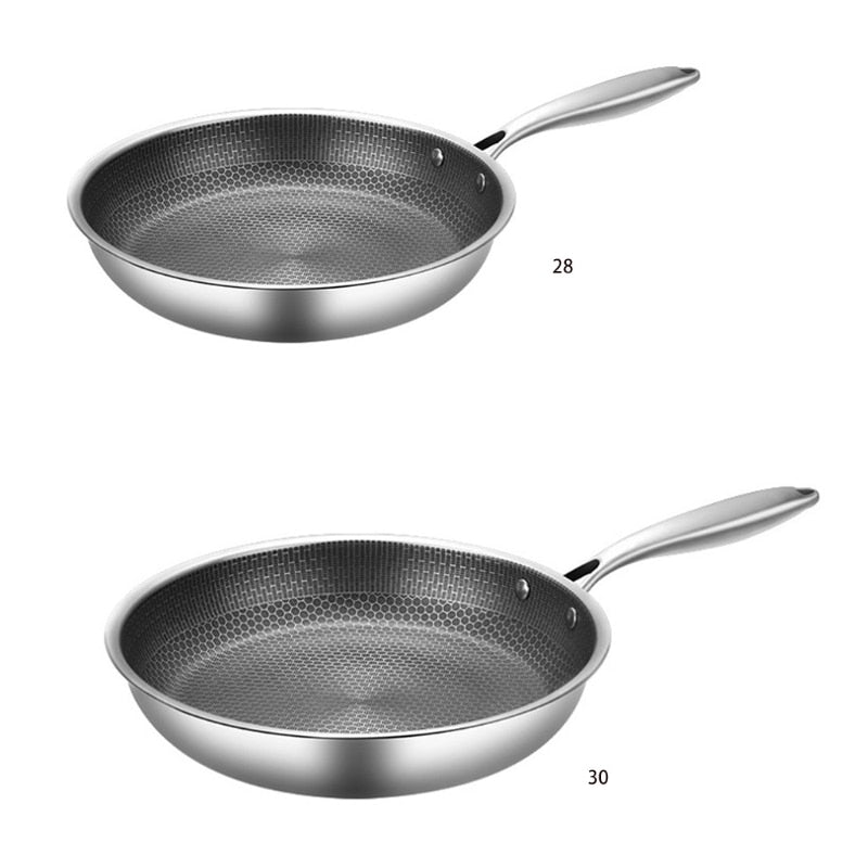 Kratzfeste Edelstahl-Bratpfanne mit Antihaftbeschichtung – ProCook Elite
