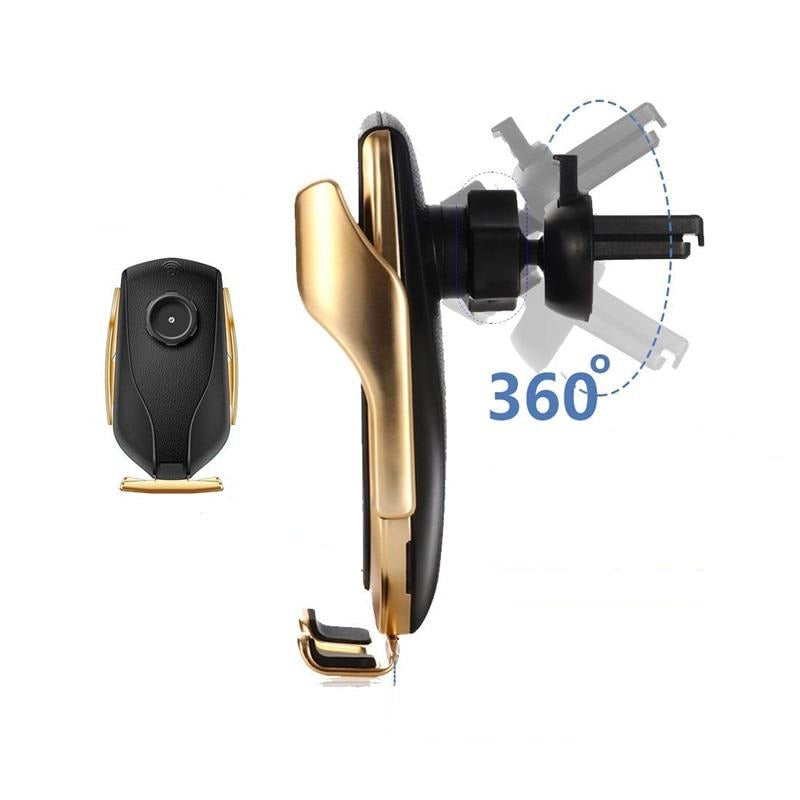 Automatic phone holder with wireless charger – GripCharge