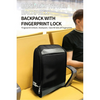 Intelligenter Fingerabdruck-Schloss Business-Reiserucksack – Diebstahlsicheres USB-Lade-Design