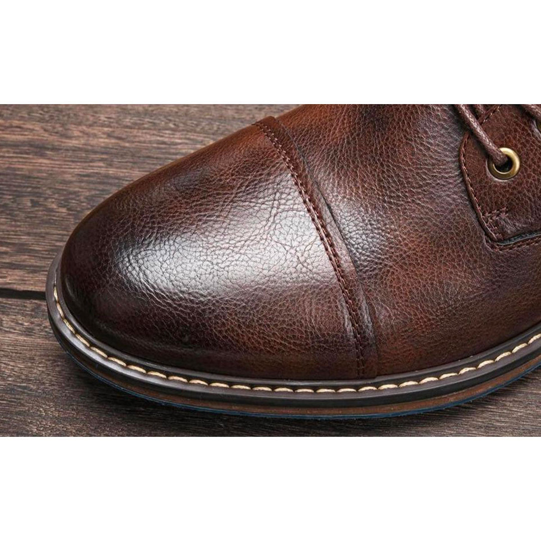Brown Men's Oxford Boots – Jules