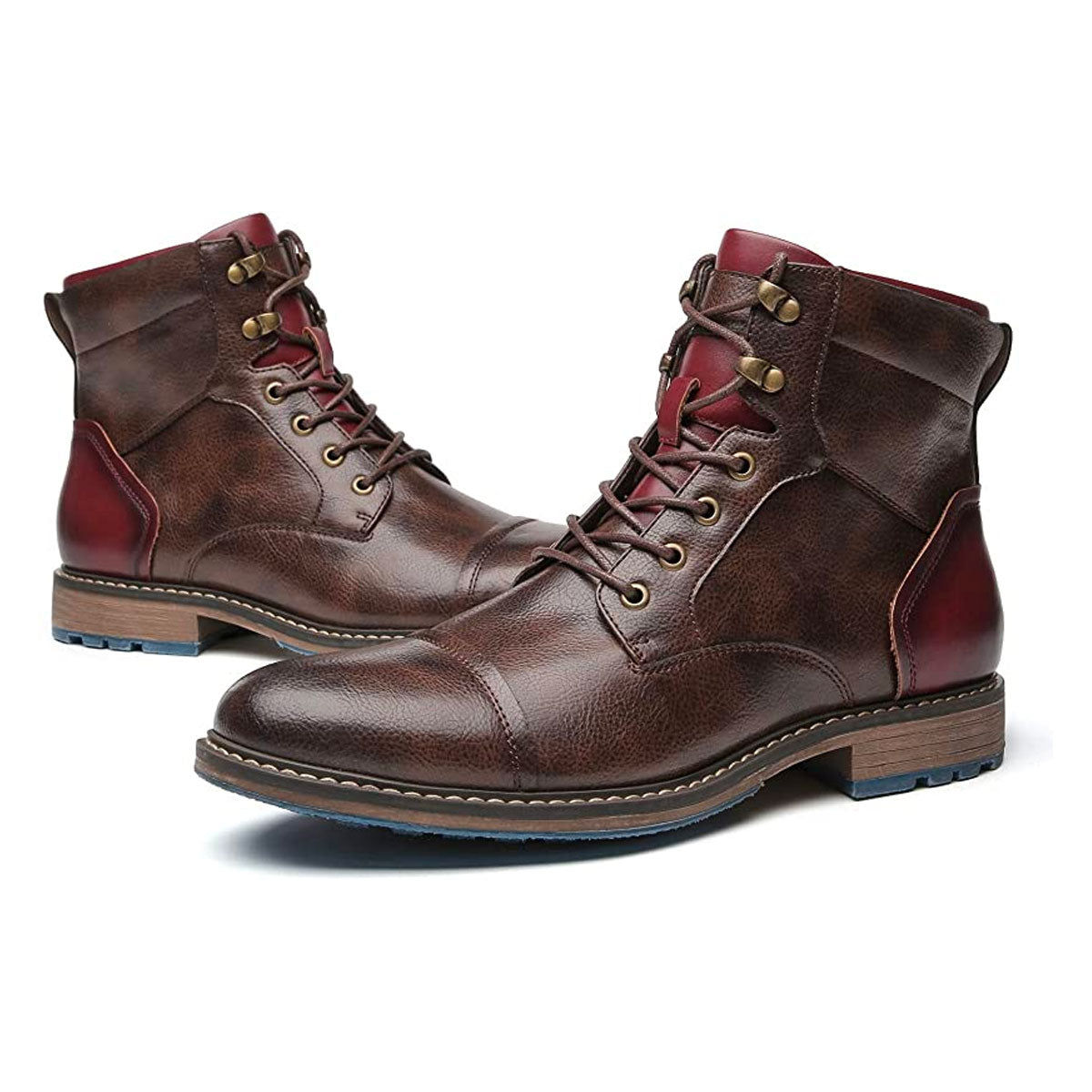 Braune Herren Oxford Stiefel – Jules