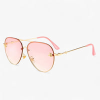 Vintage Piloten-Sonnenbrille mit Bienen-Detail – Halcyon