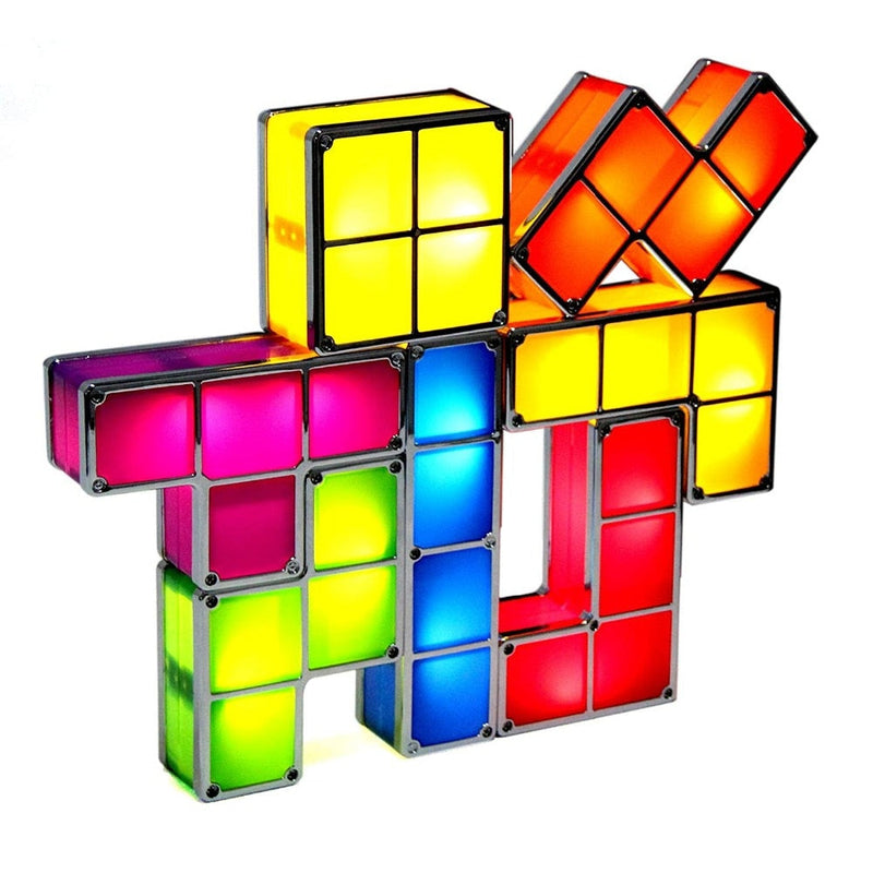 Modulare Tetris Lampe - LumiBlocks
