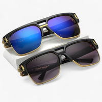 Klassische Unisex Spiegel-Sonnenbrille – Lynor