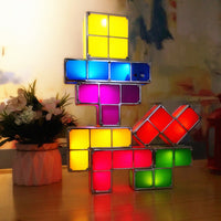 Modulare Tetris Lampe - LumiBlocks