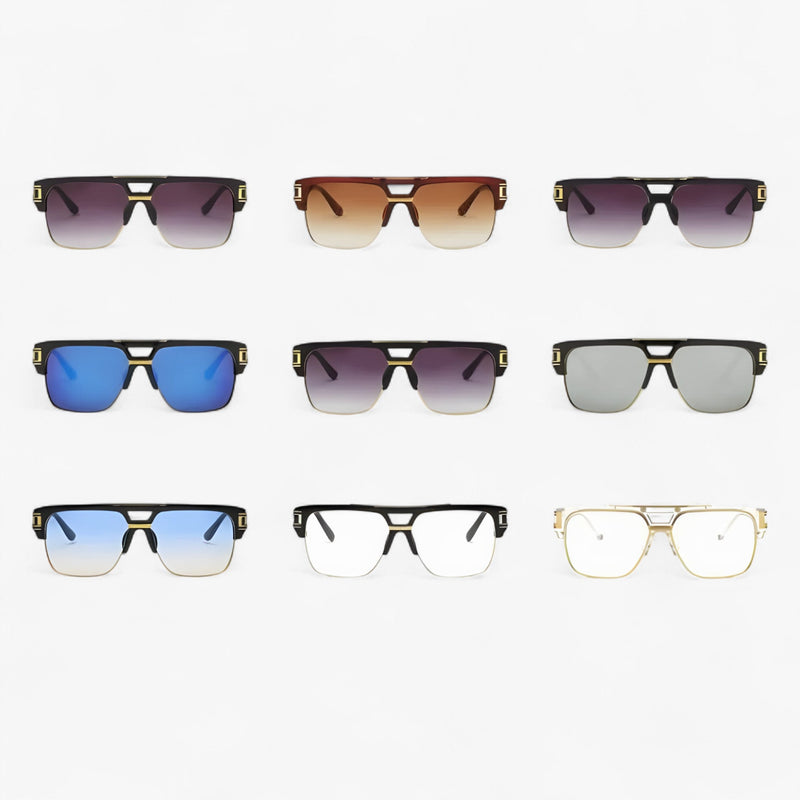 Klassische Unisex Spiegel-Sonnenbrille – Lynor