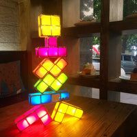 Modulare Tetris Lampe - LumiBlocks