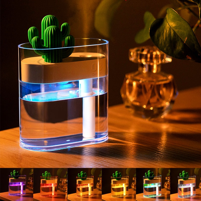 Ultraschall-Leiser Luftbefeuchter – CactusMist