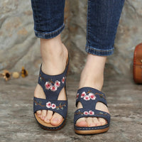 Orthopädische Blumen-Sandalen für Damen – Florina