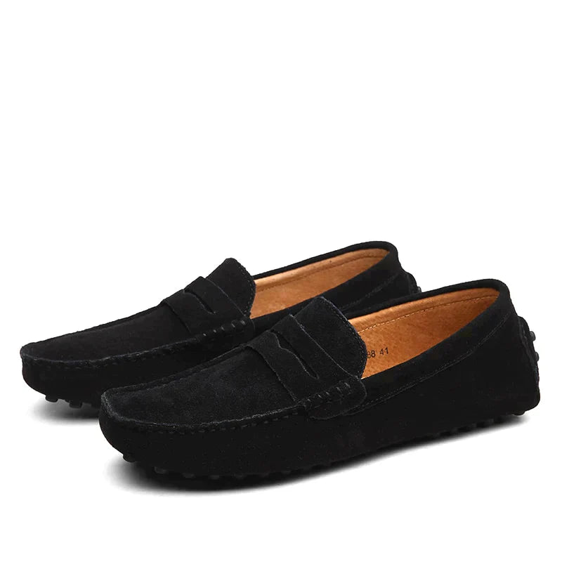 Italienische Wildleder Loafers - Lorenzo