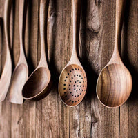 Natural Wooden Kitchen Utensils - RustiCook