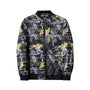 Abstract Bedruckte Herren-Bomberjacke - Enzo