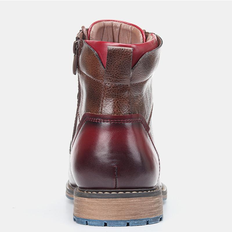 Braune Herren Oxford Stiefel – Jules