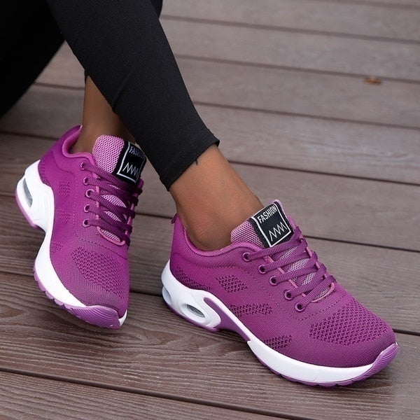 Bequeme & Atmungsaktive Orthopädische Damen-Sneaker – Marlene
