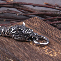 Viking Wolf Charm Bracelet – Ragnar