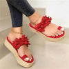 Bequeme Damen Orthopädische Sommerschuhe mit Blumenmuster – Linora