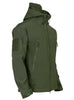 Herren Softshell Jacke mit Kapuze - Titan