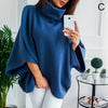 Asymmetrischer Damen Rollkragenpullover – Herbstzauber Mara