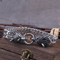 Viking Wolf Charm Bracelet – Ragnar