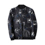 Abstract Bedruckte Herren-Bomberjacke - Enzo