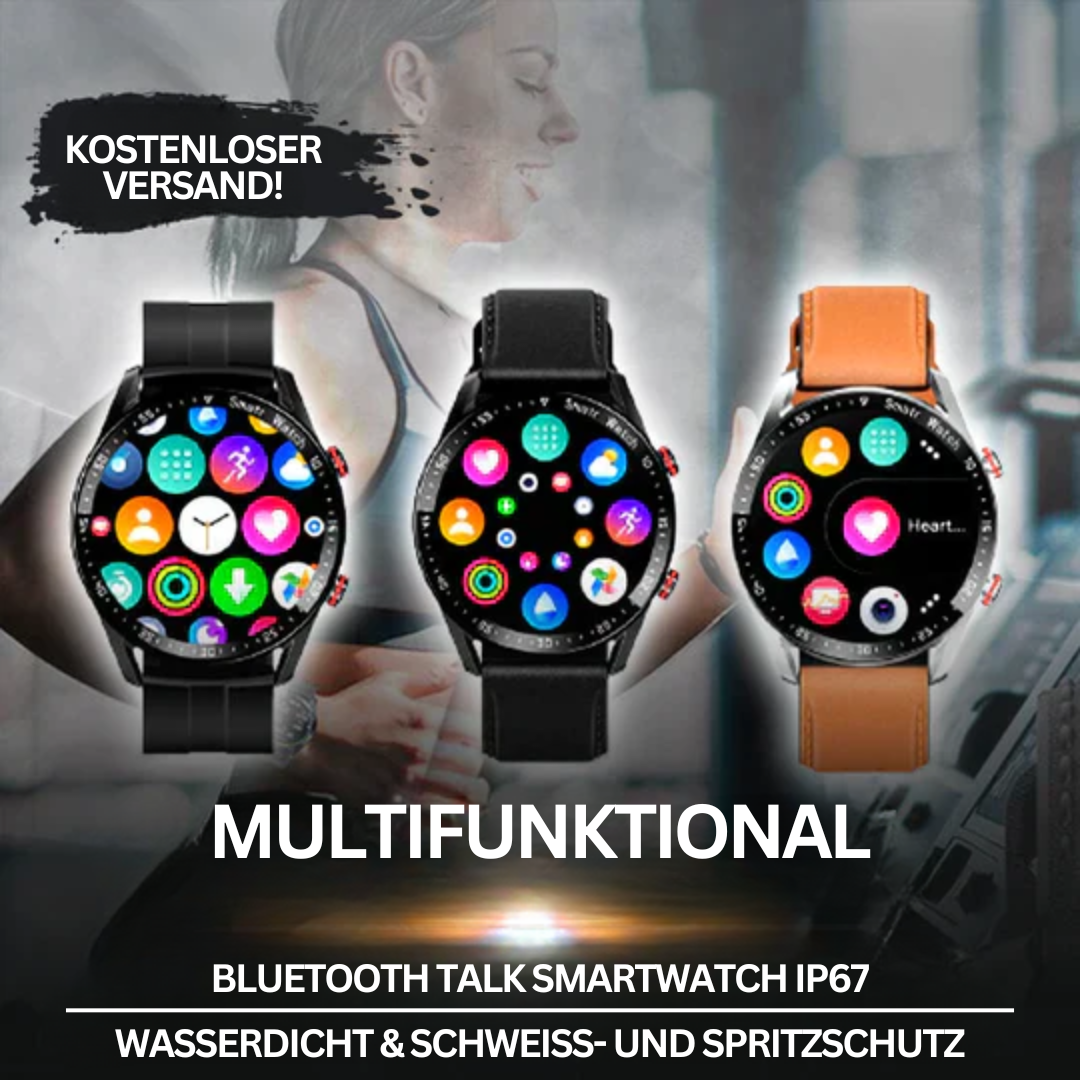 Multifunktionale Smartwatch - HealthSync Pro