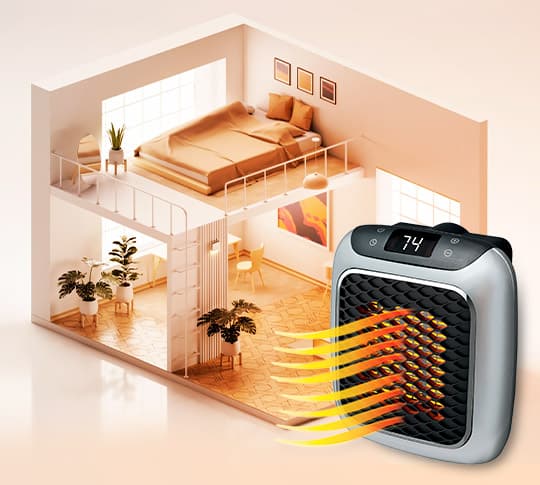 HeatPulse Tragbare Heizung
