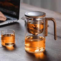 Stylish Transparent Teapot – ClearBrew