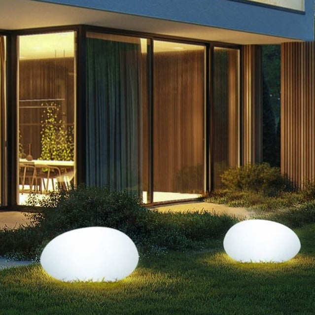 Stimmungsvolle Kabellose Gartenlampe - LumaStone