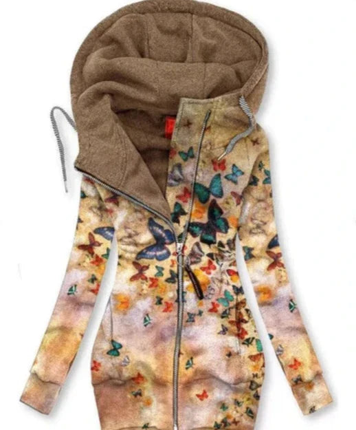 Damen Butterfly Art Cardigan – Alina