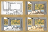 LED Leuchtenbild – Luminza