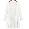 Damen Strick-Cardigan mit Rüschen – Chiara