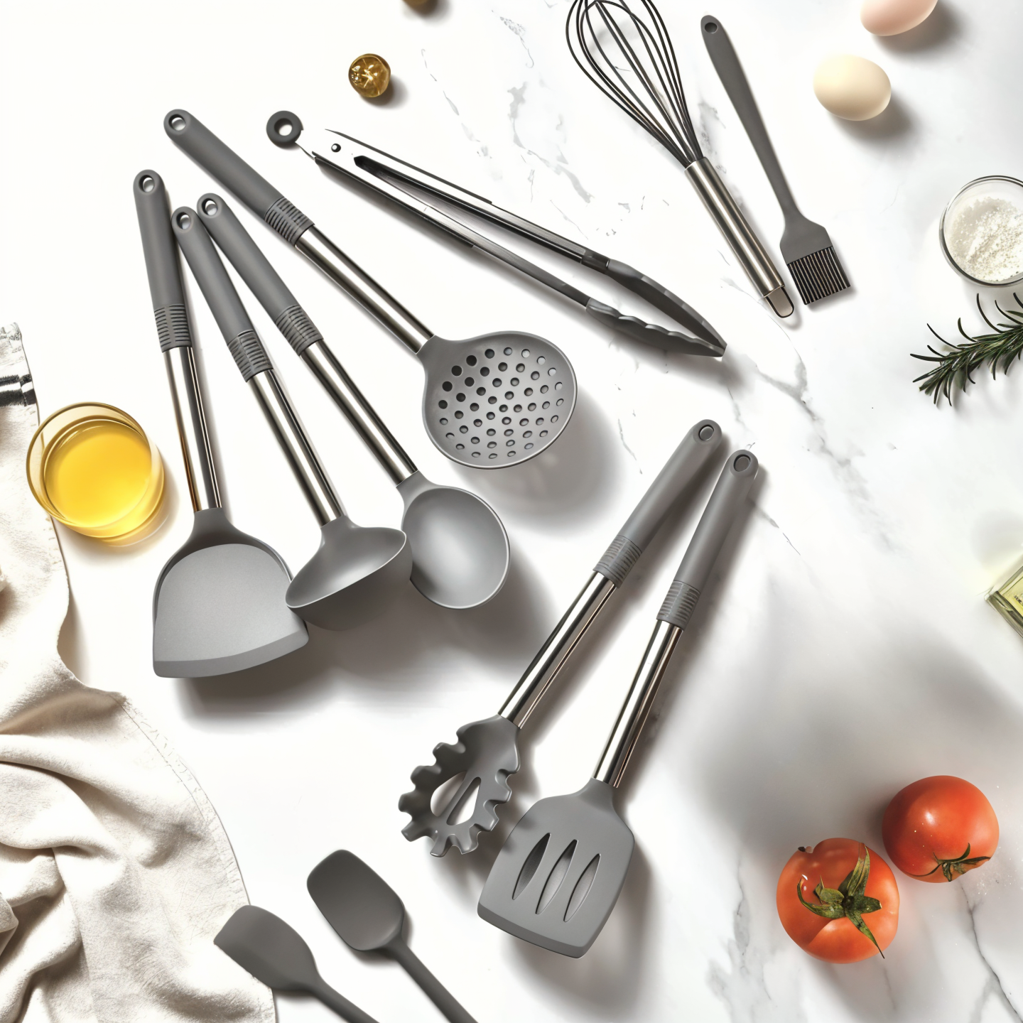 12-teiliges Silikon-Küchenutensilien-Set – Culinara Pro