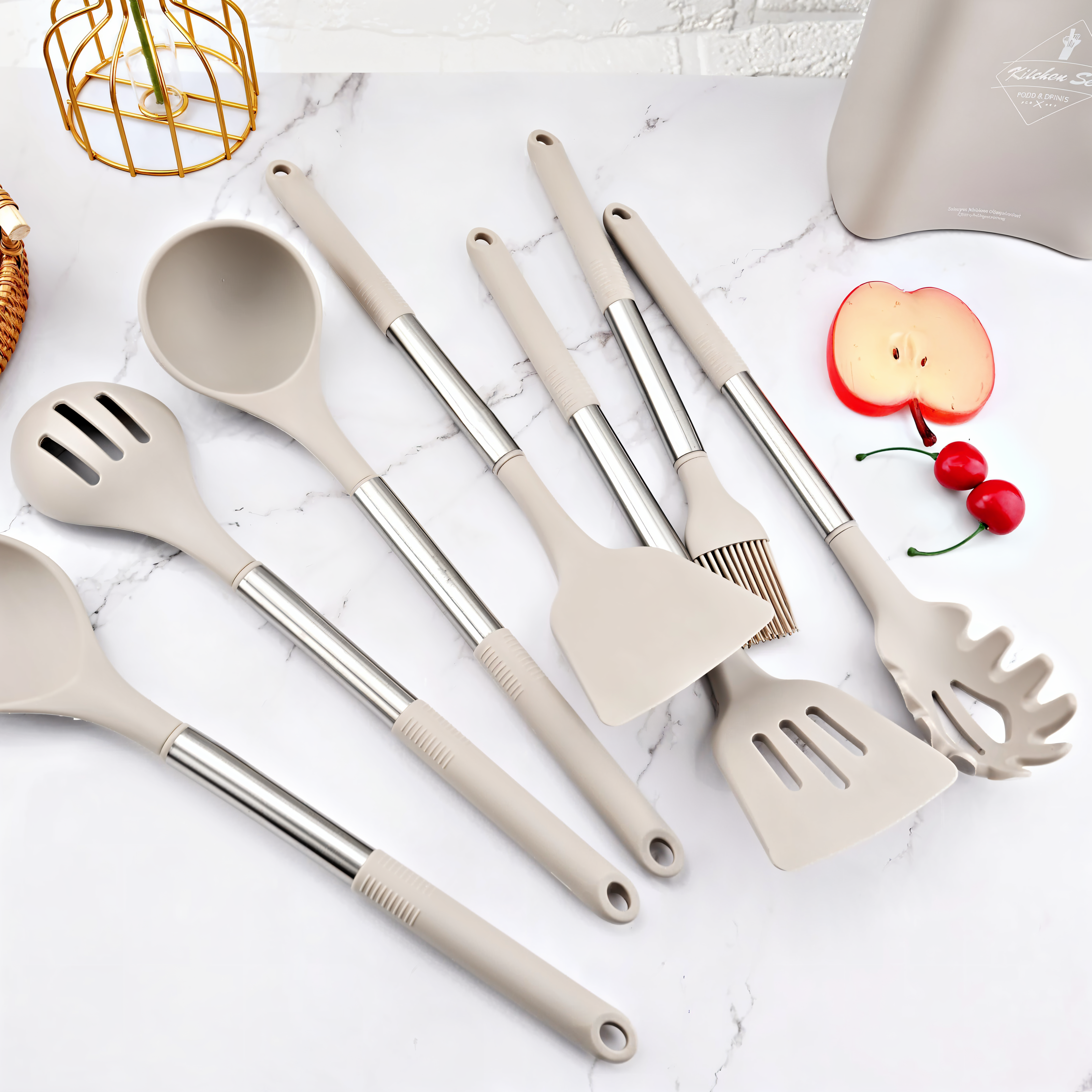 12-teiliges Silikon-Küchenutensilien-Set – Culinara Pro