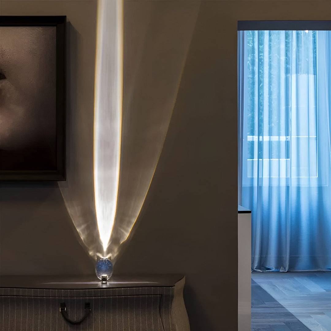 Prismatische Projektionslampe mit LED – Lunara