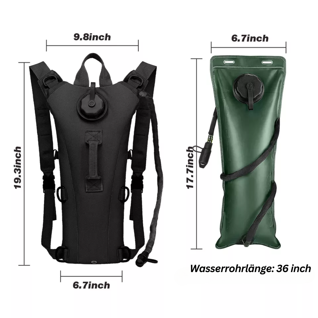 Wasser-Rucksack 3L – HydraPack