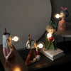 Handgefertigte Tischlampe - CraftGlow