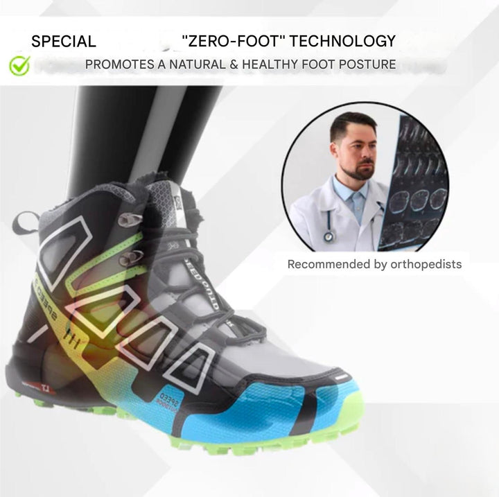 Unisex Trekkingschuhe mit rutschfester Profilsohle – Marco