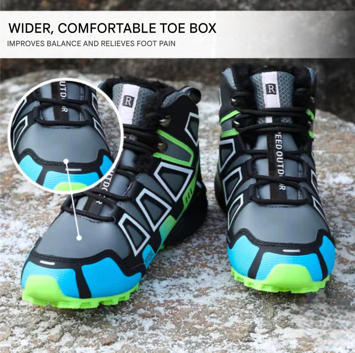 Unisex Trekkingschuhe mit rutschfester Profilsohle – Marco