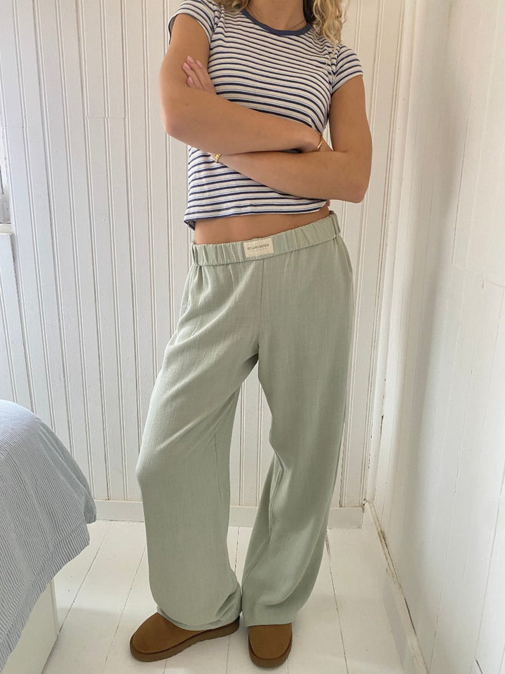 Weiche Bio-Baumwoll Lounge-Hose – Sienna