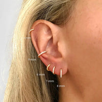 Funkelnde Pave Ohrringe – Lumina