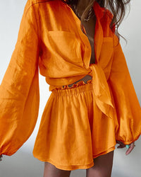 Timeless Linen Summer Outfit for Women – Celeste